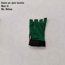 GUANTO PER GIOCO BOCCETTA MANO DX MIS. MEDIUM COLORE VERDE