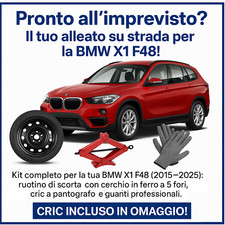 Ruotino bmw f48 ruota - bmw, 17"