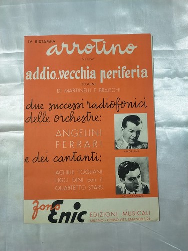 Spartito musicale arrotino - spartito,