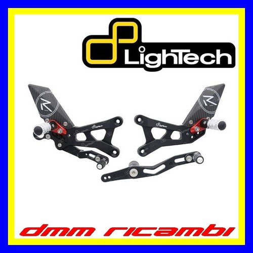 Pedane arretrate lightech - arretrate, r