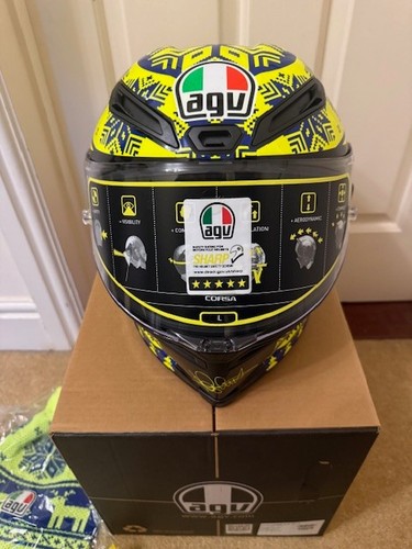Casco moto agv corsa - casco, rossi