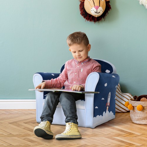Poltrona per bambini imbottita