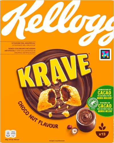 Krave choco nut gusto - nut,