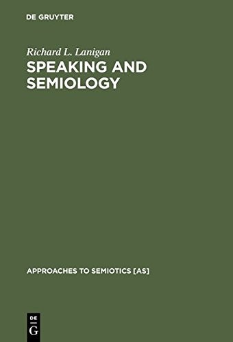 Speaking and semiology - speaking,