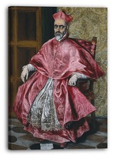 Tela/Cornice El Greco - Cardinale Fernando Niño de Guevara (1541-1609)