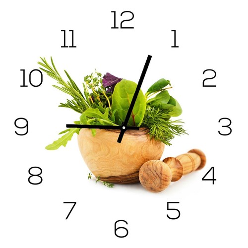 Orologio parete vetro - orologio, da