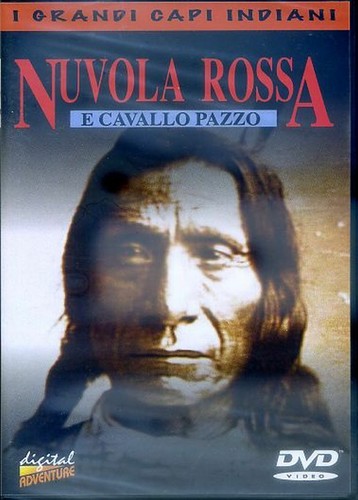 Nuvola rossa cavallo pazzo - cavallo,