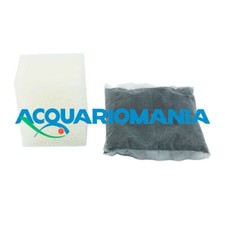 Askoll Spugna e carbone per filtro Aqua Clear e Fluval edge