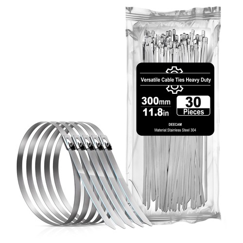 Fascette metalliche acciaio - metalliche, in