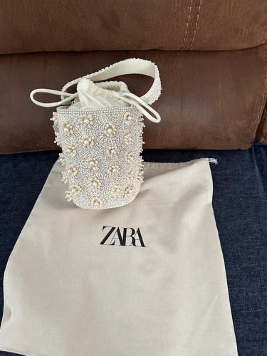 Borsa mano zara con - a, perline