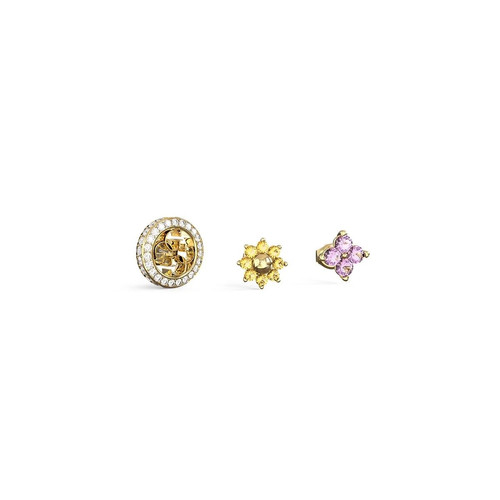 Orecchini dorati guess set - orecchini, 3