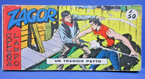 Zagor striscia collana lampo - zagor,