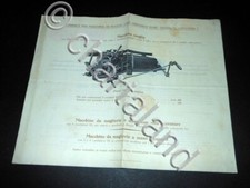 Catalogo Brochure Macchine di Maglia Carl Friedrich Popp Vienna - 1900 ca.