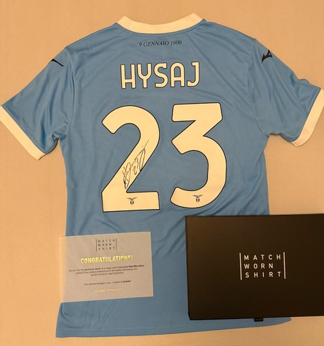 Maglia matchworn lazio roma - matchworn,