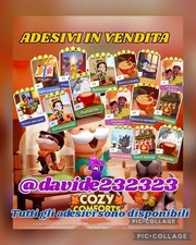 MONOPOLY GO!COZY COMFORTS!SUPER OFFERTA!TUTTI GLI ADESIVI,INVIO IMMEDIATO!!!