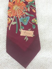 Cravatta Gucci vintage in seta