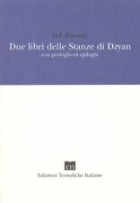LIBRO DUE LIBRI DELLE STANZE DI DZYAN - H. BLAVATSKY