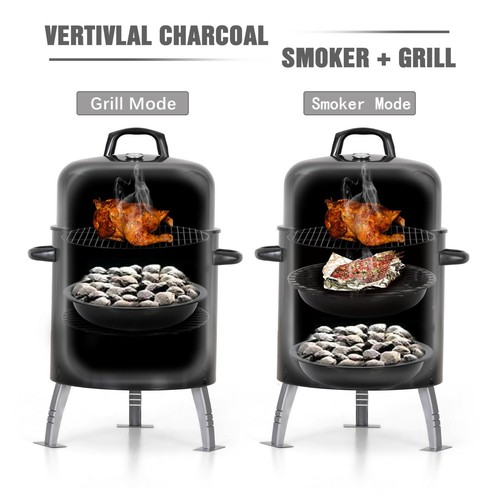 Affumicatore carbone bbq - a,