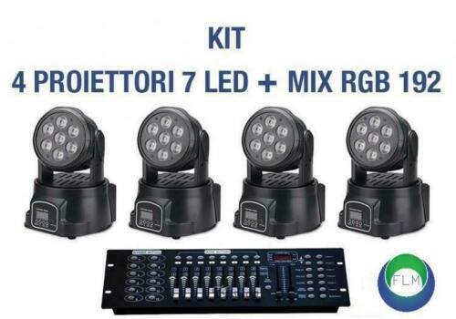 Kit mixer rgb dmx - mixer, 4