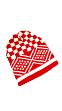 CAPPELLO DI LANA ROSSO