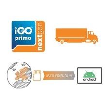 Phonocar NV946 Mappa di navigazione offline iGo Primo NextGen Europa TRUCK - And