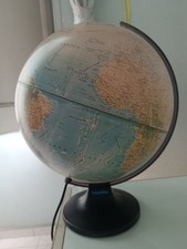Mappamondo luminoso vintage