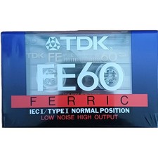 Cassetta Audio TDK FE 60 