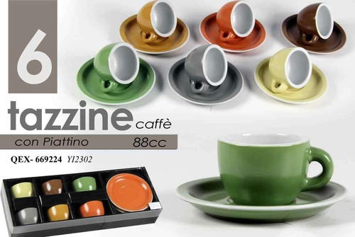 Set tazzina caffè tipo - 6,