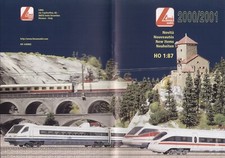 catalogo LIMA Models HO 1:87 Novità Neuheiten 2000/2001   IT F E D  bb