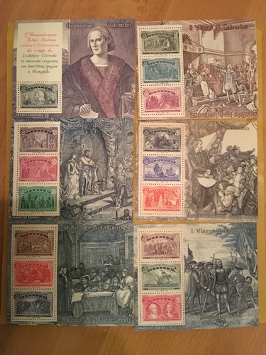 Francobolli cristoforo colombo - francobolli,
