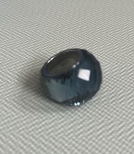 Anello Swarovski nirvana blu 52 nuovo con scatola originale