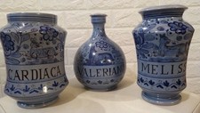 Lotto 3 Vasi Da Farmacia