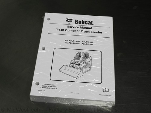 Bobcat t140 compact track skid - bobcat,