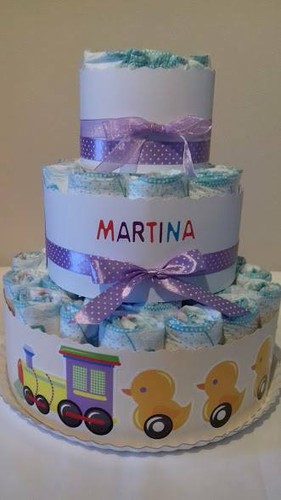 Torta pannolini grande - di,