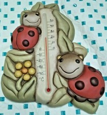 THUN FORMELLA  TERMOMETRO COPPIA  COCCINELLE   (CONTATTATEMI PER INFO) 