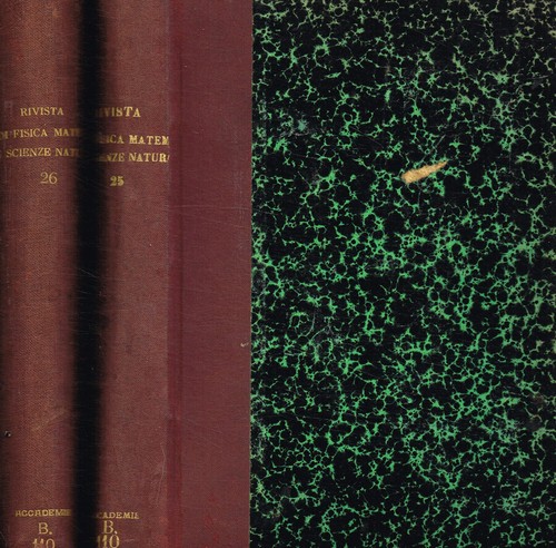 Rivista fisica matematica - rivista, di