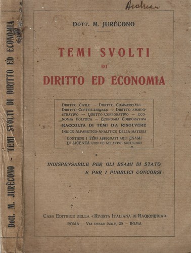 Temi svolti diritto - svolti, ed