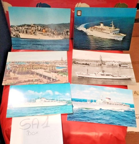 Cartoline lotto navi - cartoline, in