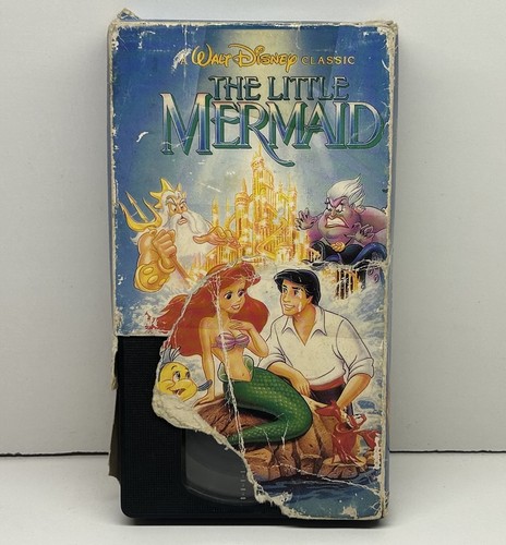 The little mermaid vhs disney - little,