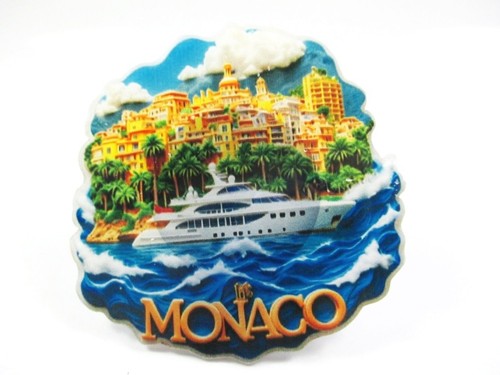 Monaco foto calamita acrilico - foto,