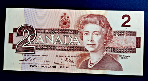 Canada banconota 2 - , dollari