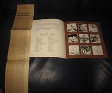 1980 Duilio Cambellotti Leggende Romane Brochure presentazione del libro + giorn