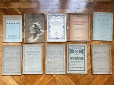 Lotto 10 libretti d'opera