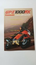 Kawasaki GPz 1000 RX 1986 depliant ITALIANO moto originale brochure