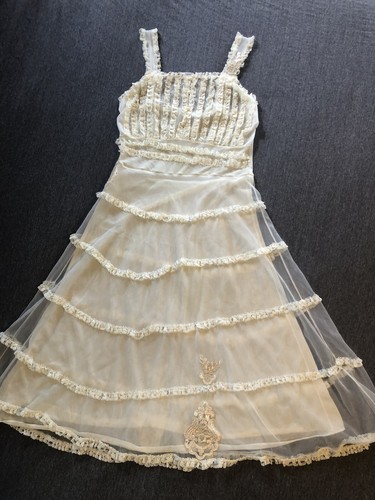 Vintage 50s slip dress - vintage,