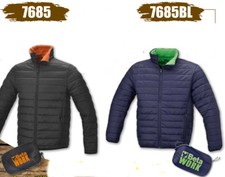 Bomber lavoro Beta Utensili Work 7685 7685BL imbottitura effetto piuma custodia