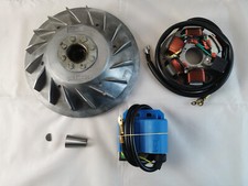 KIT ACCENSIONE ELETTRONICA CON VOLANO DUCATI PER VESPA 125 PRIMAVERA ET3 CONO 19