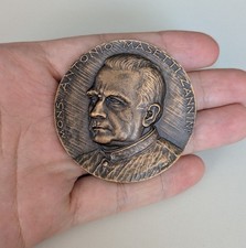 NL* BRESCIA Medaglia Bronzo MONS. ANTONIO MASETTI ZANNINI Medici