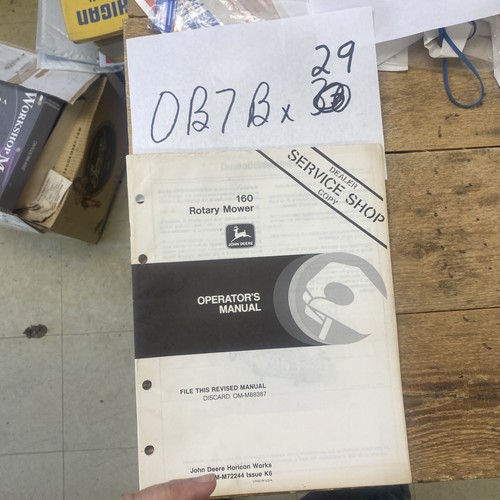 John deere 160 manuale - john,