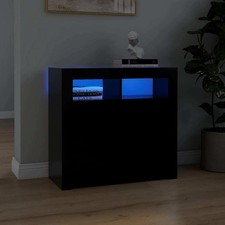 vidaXL Credenza con Luci LED